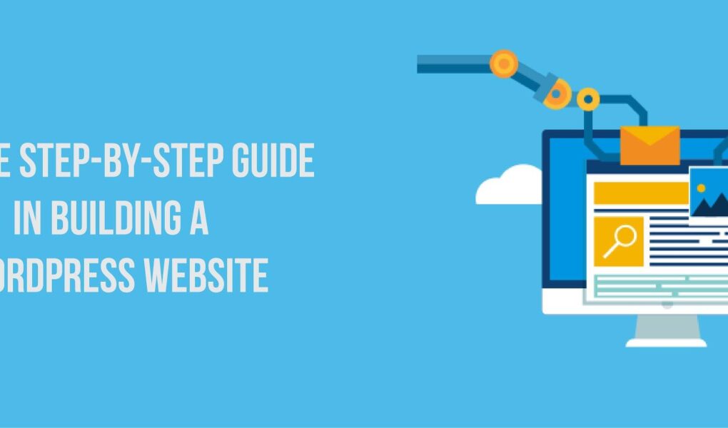 how to build a wordpress website simple step by step