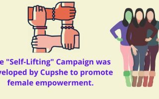 The Self-Lifting Campaign was developed by Cupshe to promote female empowerment.