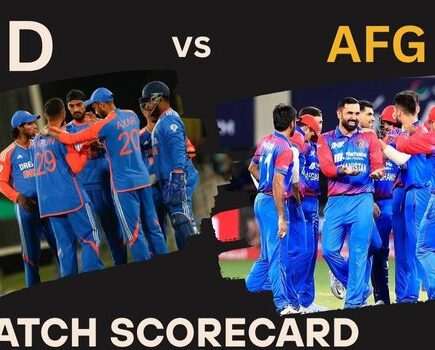 Afghanistan National Cricket Team vs India National Cricket Team Match Scorecard